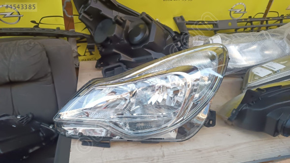 OPEL CORSA D MAKYAJLI SOL FAR SIFIR İTHAL YEDEK PARÇA
