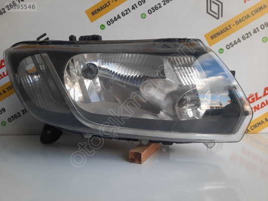 Logan MCV Sandero Orijinal Çıkma Sağ Far Kasası Kırık 260105344R