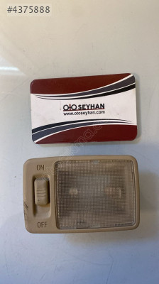 toyota corolla 2018 güneşlik tavan lambası