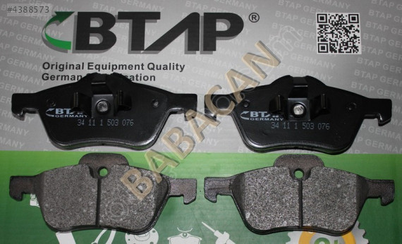 R50-R52-R53 ÖN FREN BALATASI / 34111503076