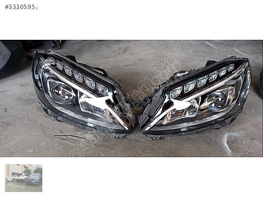 MERCEDES C180 W205 SAĞ SOL FAR ÜNALLAR OTO ÇIKMA YEDEK PARÇA