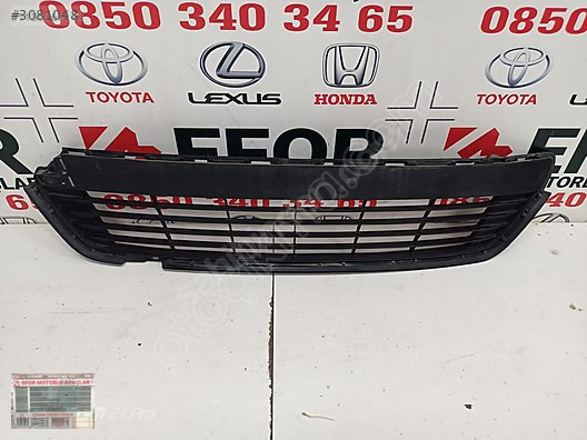 TOYOTA YARİS ÖN TAMPON IZGARASI ÇIKMA ORİJİNAL PARÇA 2012-2014