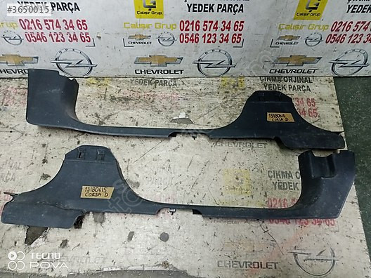 OPEL CORSA D SOL KAPI EŞİĞİ KAPLAMASI OEM 13180615