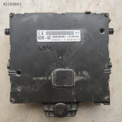 Renault Kangoo Master BCM Merkezi kontrol Modülü 284B18618R