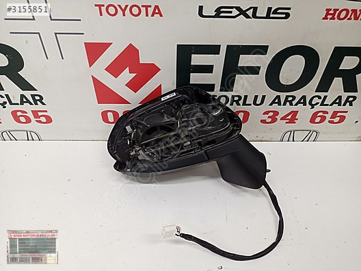TOYOTA COROLLA SAĞ AYNA GÖVDESİ ÇIKMA ORİJİNAL PARÇA 2019-2024