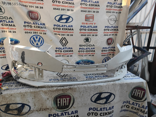 Seat Leon ön tampon Orjinal beyaz hasarsız 2020-2024