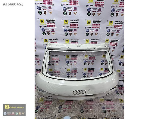 AUDİ A1 BAGAJ KAPAĞI ÇIKMA SÖKME YEDEK PARÇA