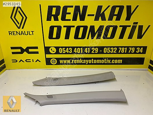 769124756R RENAULT CLİO 5 SOL ÖN DİREK İÇ KAPLAMASI SIFIR RENKAY