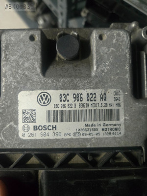 03C906022AQ 03C906022B 0261S04396 SEAT LEON 1.4 TSİ MOTOR BEYNİ