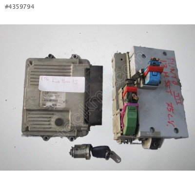MJD 6JF.P3 55186608 Fiat Punto 1.3 Motor Beyni Komple Seti