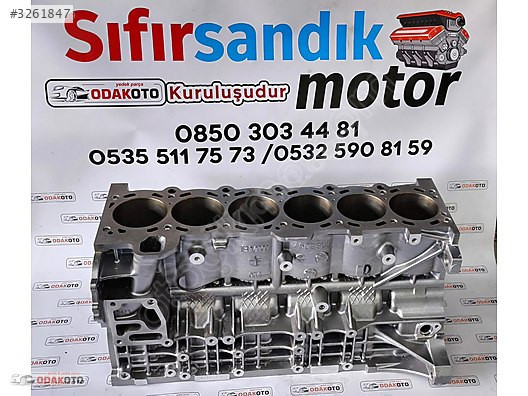 BMW E39 5.30i M54 B30 Sıfır Blok Faturalı