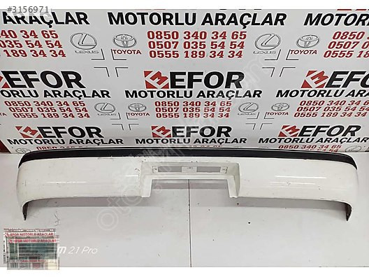 TOYOTA CORONA ARKA TAMPON ÇIKMA ORJİNAL YEDEK PARÇA