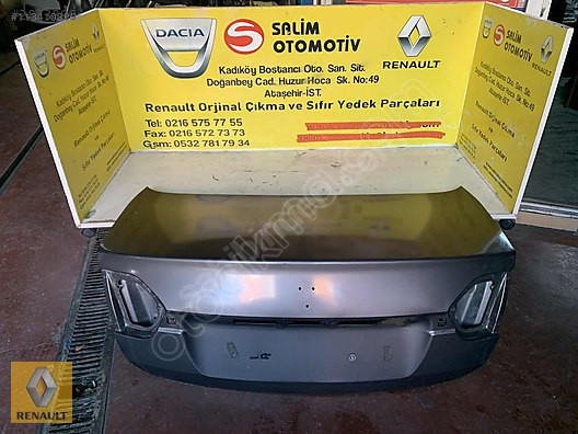 Fluence için Orjinal Çıkma Renault Bagaj Kapağı ve Parçalar