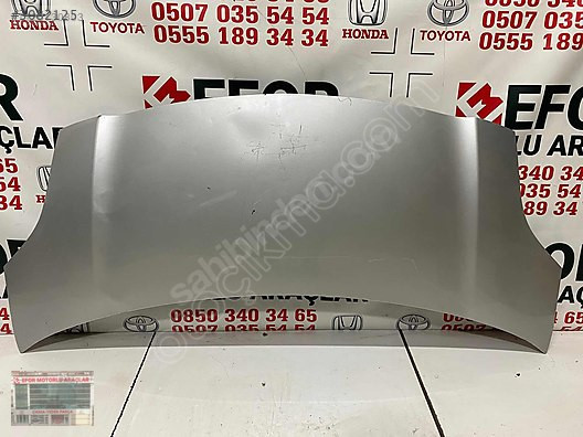 TOYOTA YARİS MOTOR KAPUTU ÇIKMA ORJİNAL YEDEK PARÇA