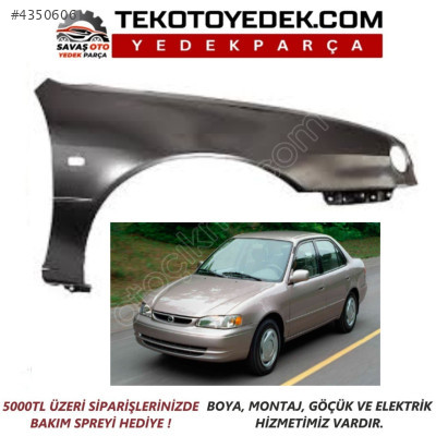 COROLLA ÖN ÇAMURLUK SAĞ SOL 1998 VE ÜZERİ / KAMPANYA