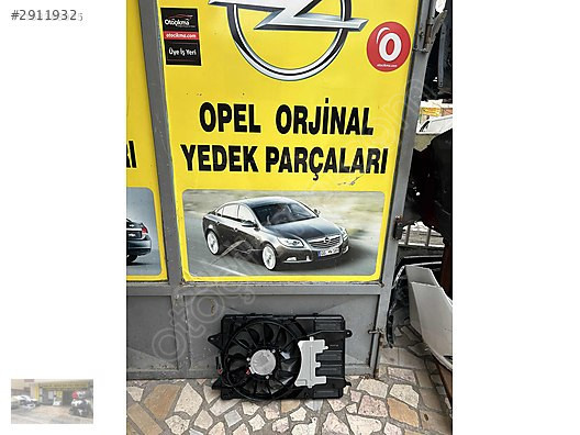 Opel insignia b fan set ORJİNAL OTO OPEL ÇIKMA