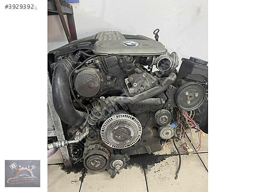 BMW M57 3.0d ORJİNAL MOTOR KOMPLE SORUNSUZ AL TAK -GARANTİLİ-