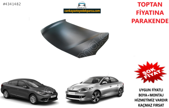 RENAULT FLUENCE MOTOR KAPUTU SIFIR 2009 651002244R