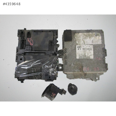 IAW 1AP.80 9637086880 Peugeot 206 1.1 Motor Beyni Komple Seti