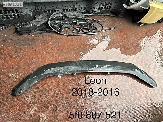 Leon arka tampon alt difzör Çıkma ORJİNAL 2013-2016 5f0 807 521