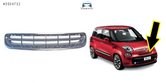 FİAT 500L ÖN PANJUR 2012 + (SIFIR) CANKAYA OTOMOTİV