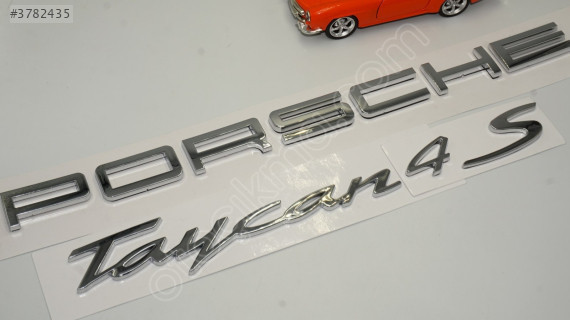 Porsche Taycan 4S Bagaj  Amblem