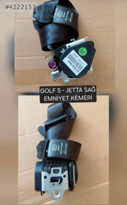 1K4857706 GOLF 5 JETTA PASSAT SAĞ ÖN EMNİYET KEMERİ