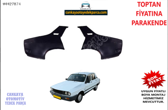 R12 TOROS ARKA ÇAMURLUK SOL-SAG SIFIR ADET  SEDAN KASA 7750