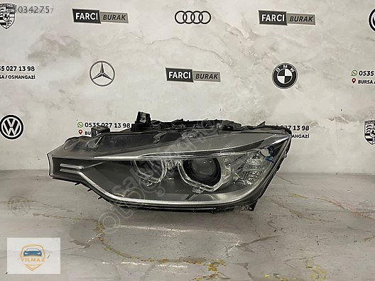 BMW F30 XENON SÖKME SOL FAR ORJİNAL 3 SERİSİ FAR