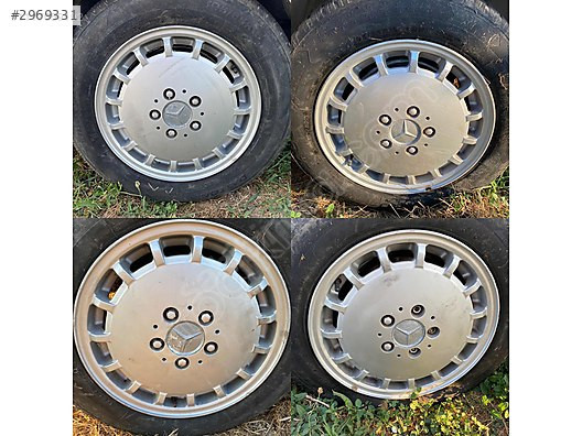 W124 ORJİNAL JANT LASTİK TAKIM 15'