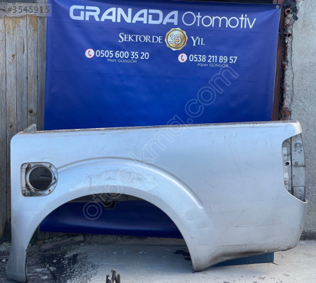 Navara D40 Sol Arka Çamurluk Kesme