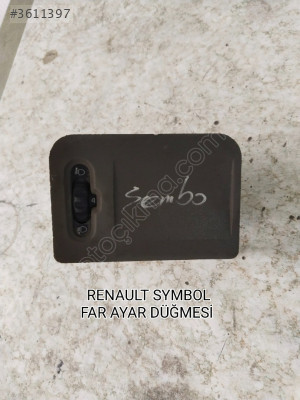 RENAULT SYMBOL CLİO ORJİNAL FAR AYAR DÜĞMESİ