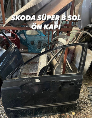 SKODA SÜPER B SOL ÖN KAPI ORJİNAL EYUPCAN OTO'DA