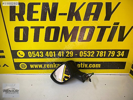 RENAULT CLİO 4 SOL AYNA KOMPLE ORJ ÇIKMA RENKAY OTO KOCAELİ