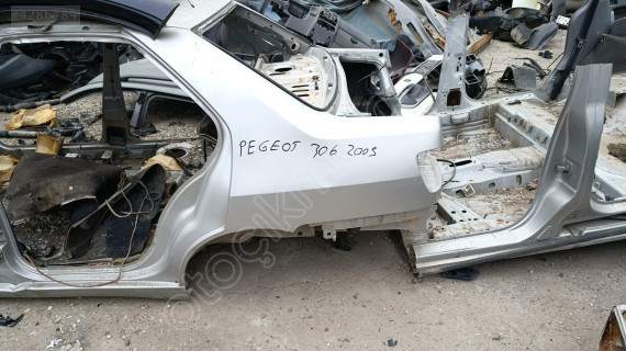 PEUGEOT 306 SOL ARKA ÇAMURLUK ÇIKMA ORJİNAL