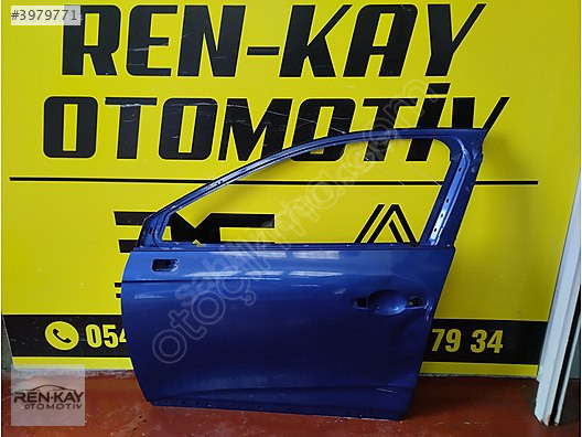 801117899R RENAULT CLİO 5 LACİVERT SOL ÖN KAPI ORJ RENKAY OTO
