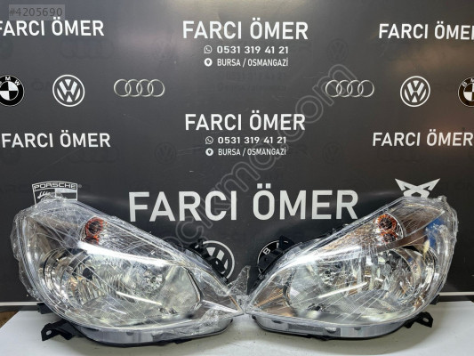 RENAULT CLİO 3  2006 - SAĞ-SOL TAKIM FAR KROM SIFIR