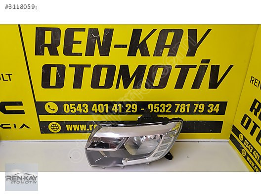 RENAULT SYMBOL LEDLİ SOL FAR SIFIR RENKAY OTO KOCAELİ