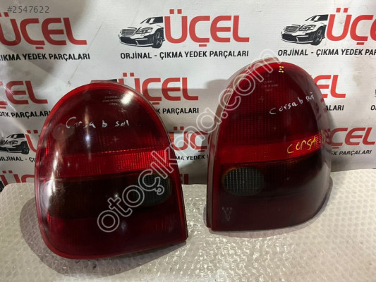 OPEL CORSA B ORJİNAL SOL SAĞ STOP ÜÇEL OTO YEDEK PARÇA