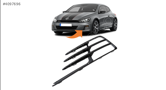 1K8853665E VW SCİROCCO 14-18 SOL SİS KAPAĞI