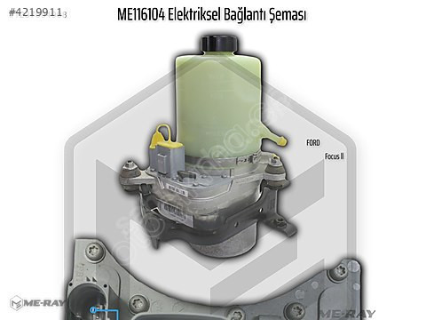 Ford Focus II Elektrikli Direksiyon Pompası İki Soketli