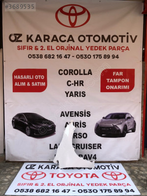 2019-2025 TOYOTA COROLLA ÇIKMA ORJINAL SAĞ ÖN ÇAMURLUK