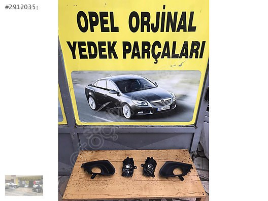 Opel corsa e sağ sol sis farı sis kapağı ORJİNAL OTO