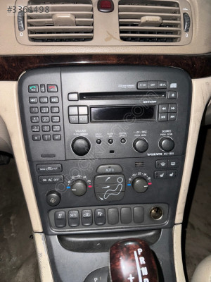 Volvo s80 çıkma klima kontrol paneli komple