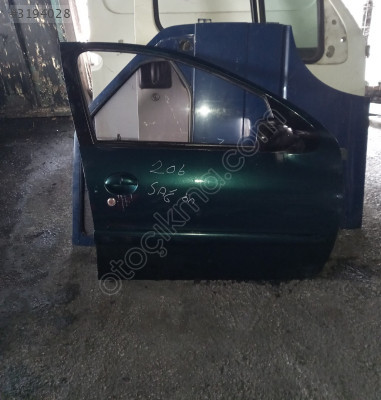 PEUGEOT 206 2002 ÇIKMA ORİJİNAL DOLU SAĞ ÖN KAPI