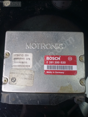 BMW E46 MOTOR BEYNİ  1734710001 0261200520