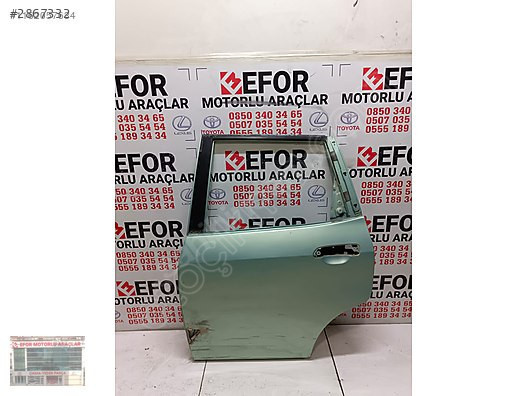 HONDA JAZZ ORJİNAL ÇIKMA SOL ARKA KAPI 06-08