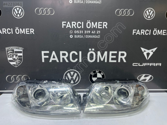 VOLKSWAGEN PASSAT 2001-05 SAĞ-SOL TAKIM ÖN FAR SIFIR