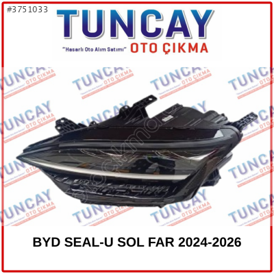 BYD SEAL-U SOL FAR 2024-2026 YEDEK PARÇA