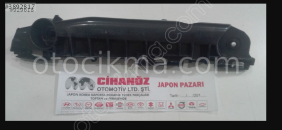TOYOTA YARİS ÖN TAMPON BRAKETİ 2006-2009 SOL